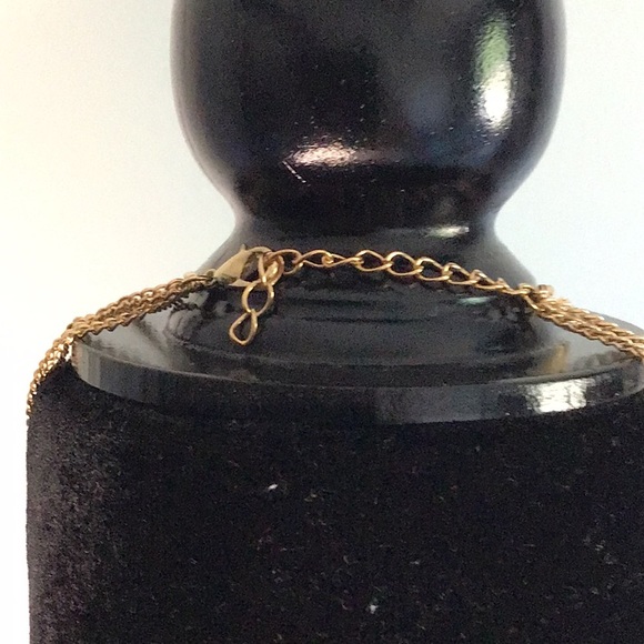 2 Bohemian Ankle Bracelets Gold - Picture 5 of 6